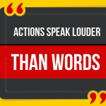 Saying Something Isn’t the Same as Doing It — Frank Sonnenberg
